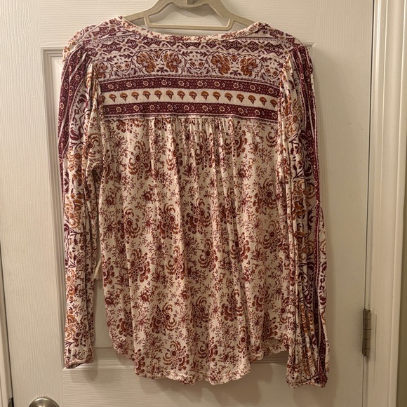 Lucky Brand Multicolor Patterned Blouse - Picture 3 of 4